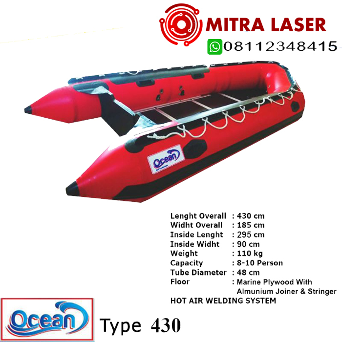 Ocean 430 Perahu Karet